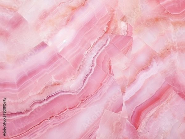 Obraz Pink rose quartz texture background banner