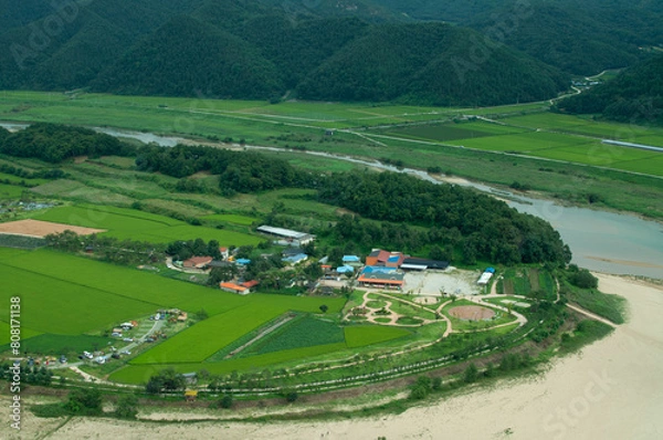 Fototapeta view of landscape