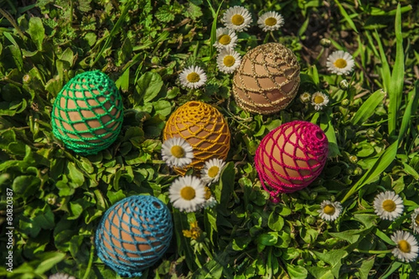 Fototapeta Easter eggs