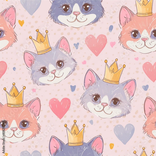 Fototapeta kitten princess