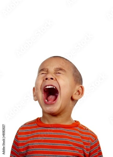 Obraz Boy screaming