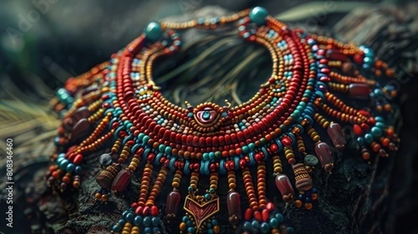 Fototapeta Amazon Indian Necklace.

