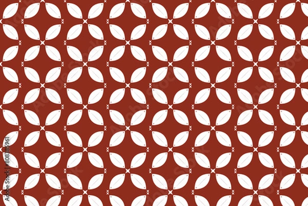 Obraz vector indonesian traditional pattern collection	
