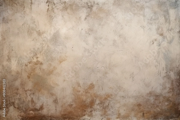 Fototapeta High resolution vintage textured wall background with grungy, aged, and weathered surface. Perfect for design overlay, artistic creativity, and retro aesthetic