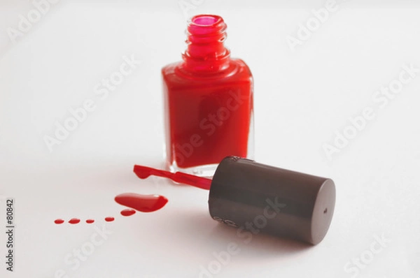 Obraz nail polish drip 3