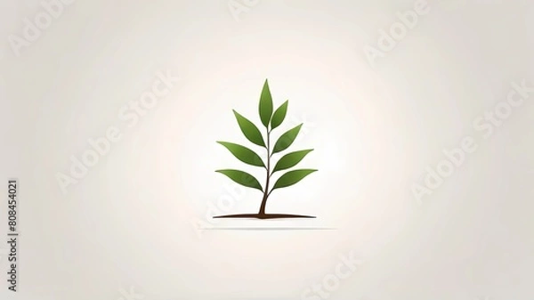Fototapeta Plant logo