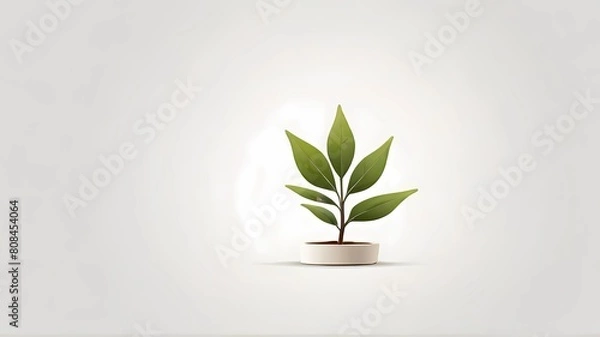 Fototapeta Plant logo