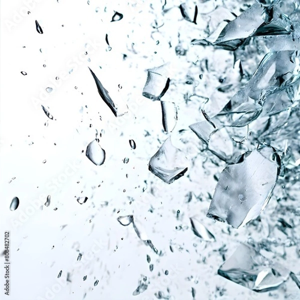 Fototapeta broken glass