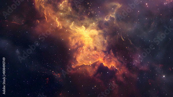 Fototapeta background with stars. Generative AI
