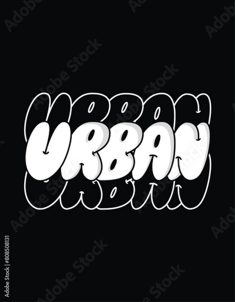 Fototapeta Adobe Illustrator Artwork URBAN