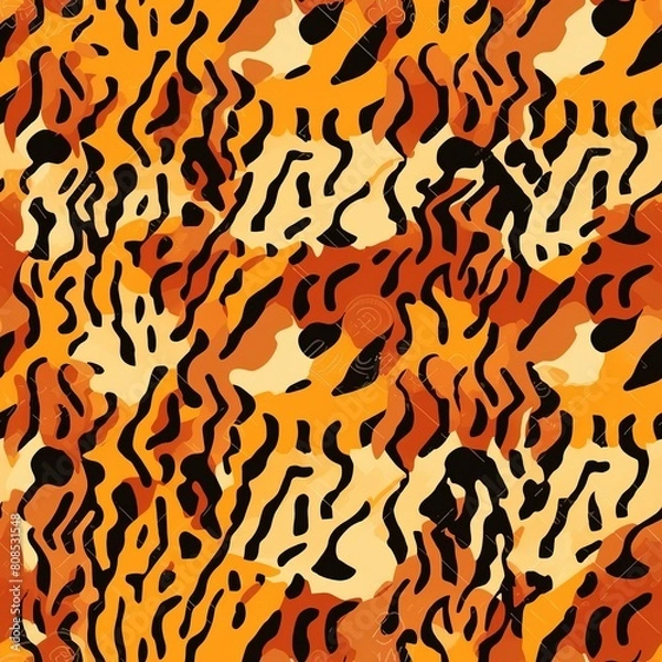 Fototapeta tiger skin background