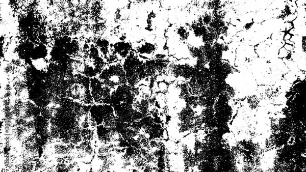 Obraz 6-100. Cement wall pattern - illustration. The speed line cartoon texture background.