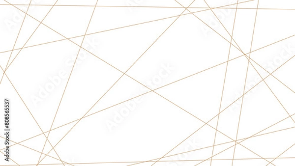 Obraz Chaotic abstract lines abstract geometric pattern background. Random chaotic lines abstract geometric pattern