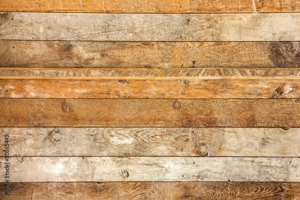 Fototapeta Wood plank brown texture background