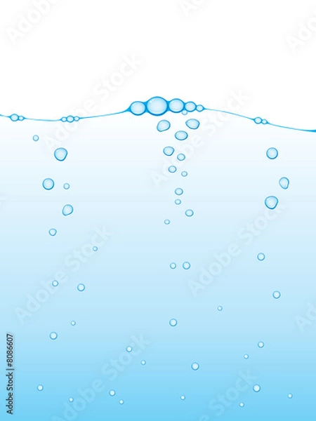 Obraz Water background