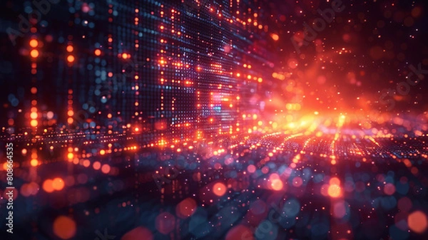 Fototapeta picture for digital marketing banner,generative ai