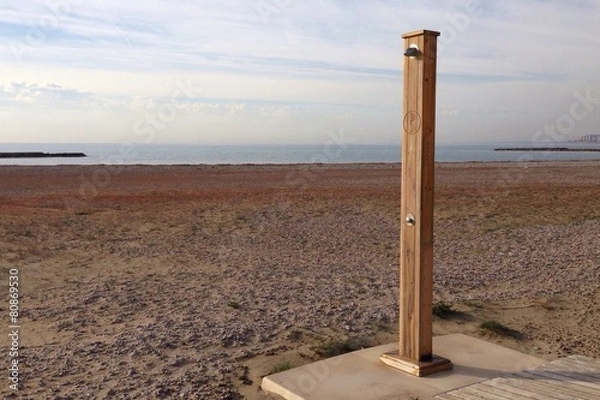 Obraz shower at the beach