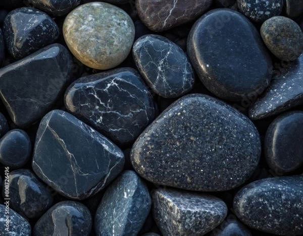 Obraz Bedrock Foundation Sand and Brickwork Floor, Generated AI