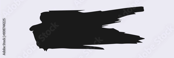 Obraz ink Brush Stroke, Dirty textures of banners, boxe, frames and design element