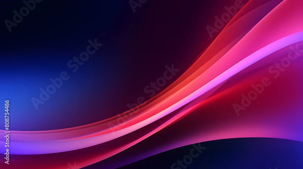 Fototapeta Neon simple gradients abstract background with lights poster background
