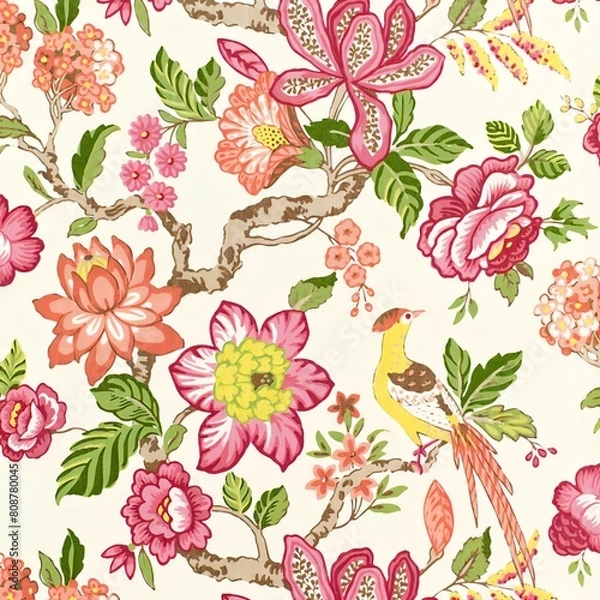 Fototapeta Best high quality design for textile printing digital printing etc