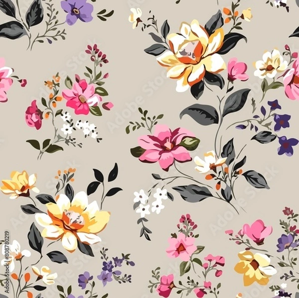 Fototapeta Best high quality design for textile printing digital printing etc