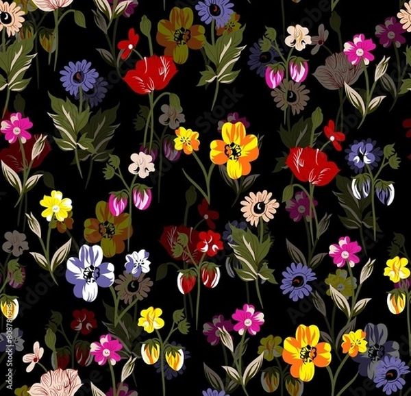 Fototapeta Best high quality design for textile printing digital printing etc