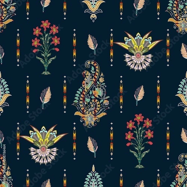 Fototapeta Best high quality design for textile printing digital printing etc
