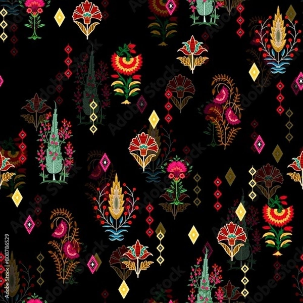 Fototapeta Best high quality design for textile printing digital printing etc
