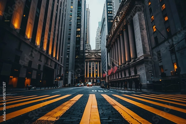 Fototapeta Stock Market, Exchange, Trading, Generative AI