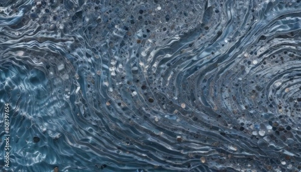 Fototapeta crystal clear water ripples glitter background