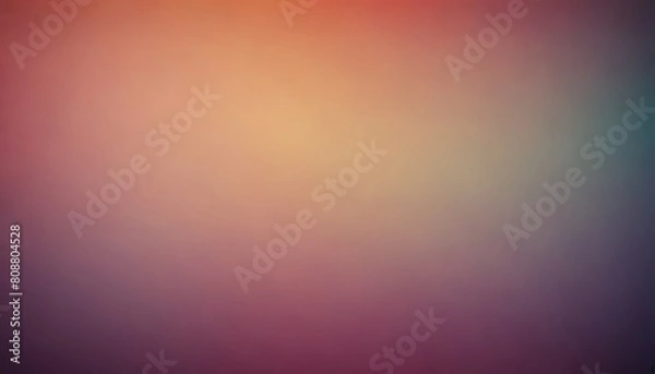 Fototapeta retro gradient background with grain texture background