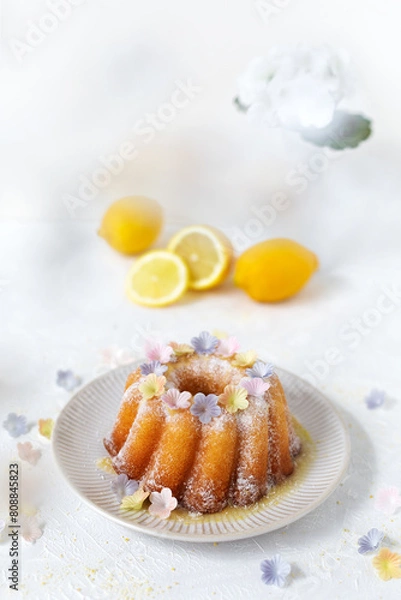 Obraz Zitronenkuchen