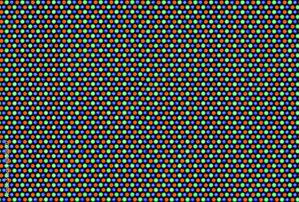 Obraz Pixels of cathode ray tube