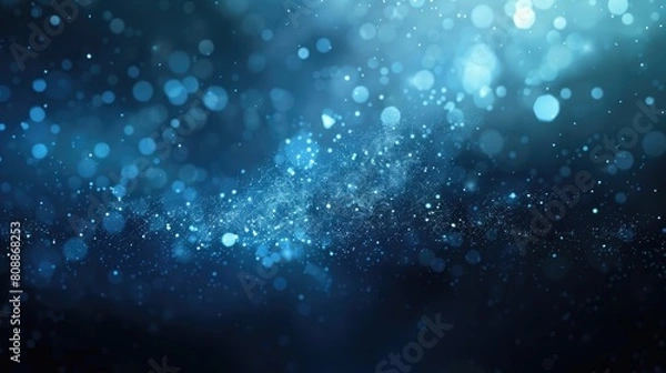 Fototapeta A blue background with many small dots