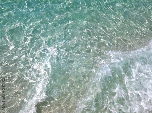 Fototapeta Translucent water wallpaper