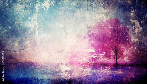 Fototapeta  scratched grunge background, old film effect, space for text