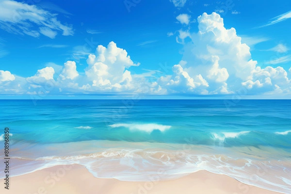 Fototapeta 青空と海