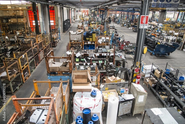 Obraz magazzino industriale