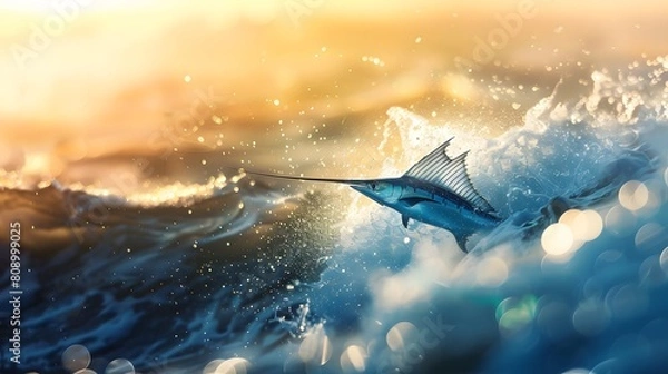 Obraz shark in the sea