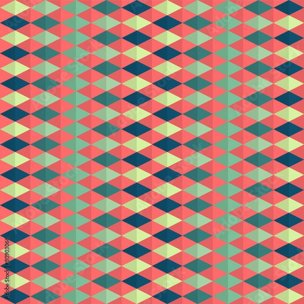 Fototapeta Geometric seamless pattern