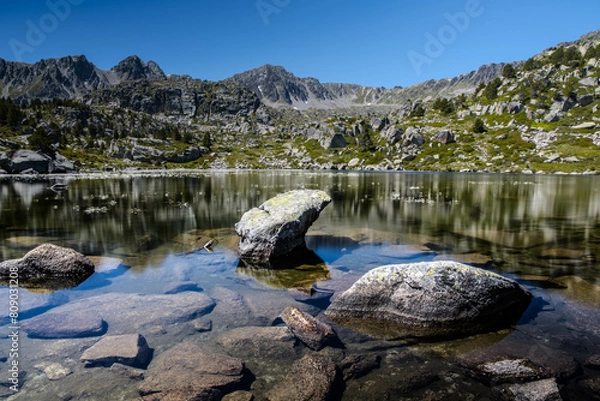 Obraz lake in the mountains