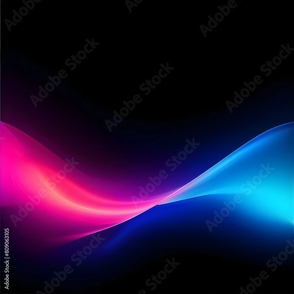 Obraz Gradient abstract blue and pink color background 