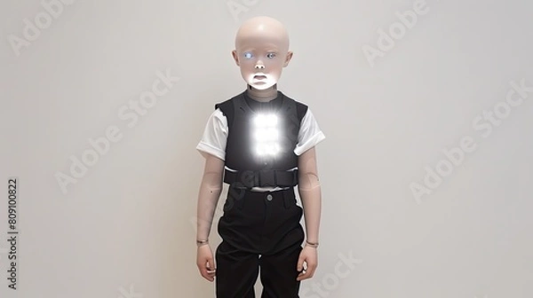 Obraz Illuminated Mannequin: A Beacon of Light