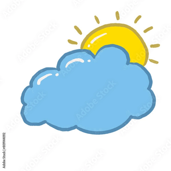 Obraz weather icon set