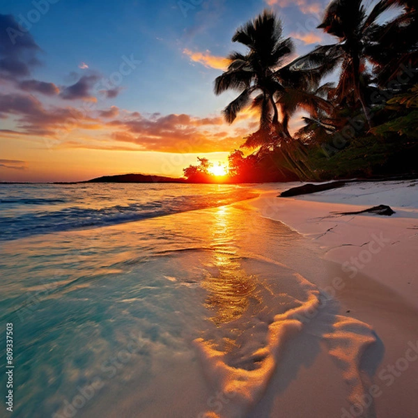 Fototapeta Sea sky landscape