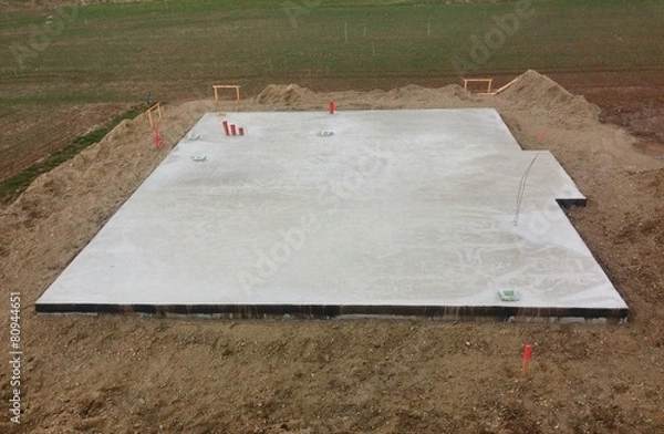 Obraz Fundament Haus