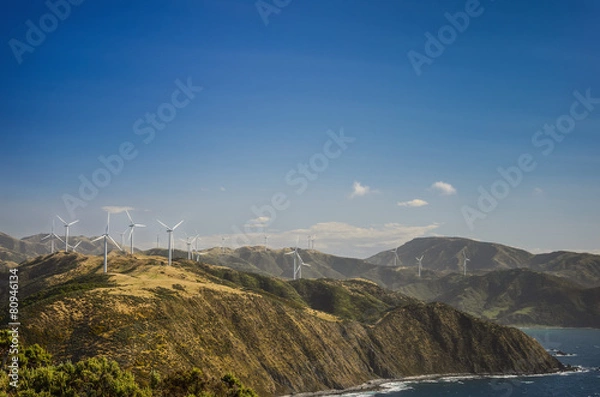 Obraz Wind Turbine farm