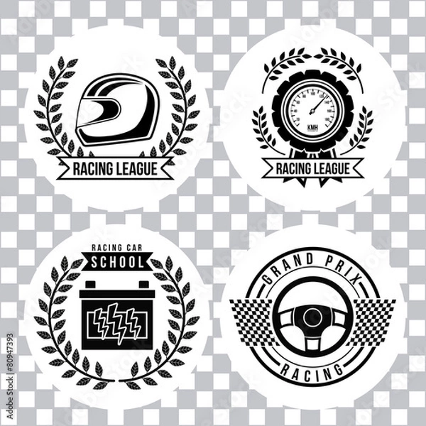 Fototapeta Racing design