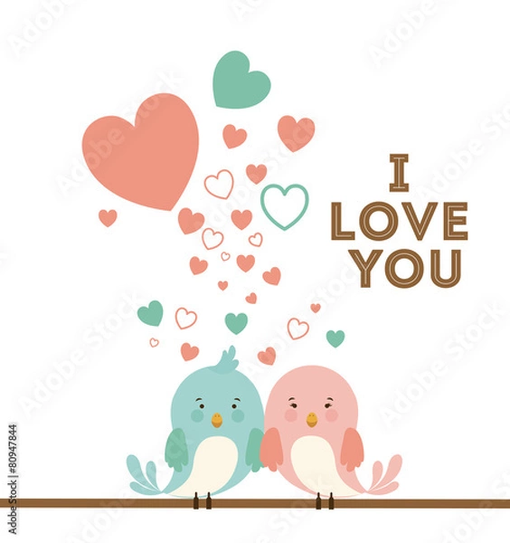 Fototapeta Love design